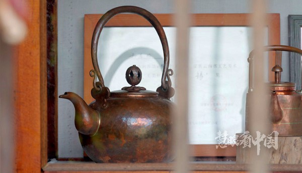 纳西族纯手工制作铜壶